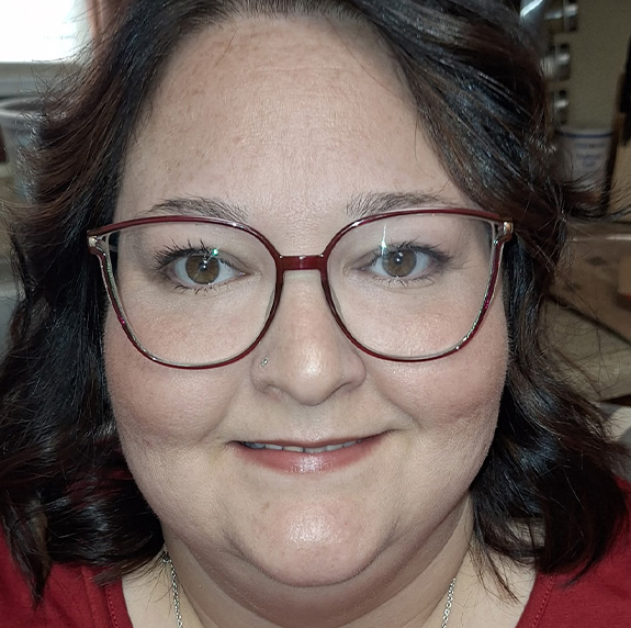 Dental team member Christy